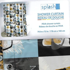 Cortina de baño Gatos Hipsters - comprar en línea