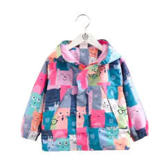 Chamarra colores gatitos - comprar en línea