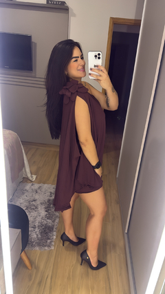 Vestido flor - loja online
