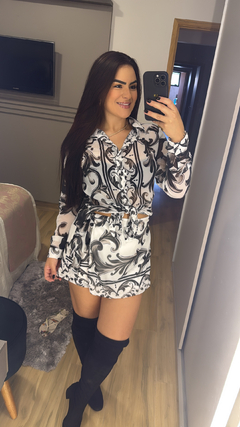 Imagem do Conjunto camisa + short saia