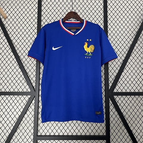 Camisa Seleção da França Home 24/25Torcedor Nike Masculina - Azul Marinho