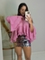 Cropped Catarina Fluido de Babados - comprar online