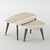 Conjunto mesa auxiliar bote - tienda online
