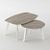 Conjunto mesa auxiliar bote - tienda online