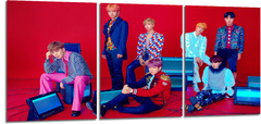 Cuadro BTS Rojo