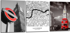Cuadro Londres Mapa Imagenes