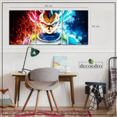 Cuadro Dragon Ball Vegeta Colores - comprar online