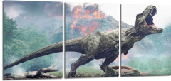 Cuadro Dinosaurio Jurassic Park