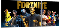 Cuadro Fortnite 03 Fondo Negro