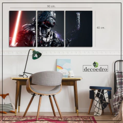 Cuadro Darth Vader Sable Star Wars - comprar online