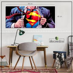 Cuadro Superman Camisa Traje - comprar online