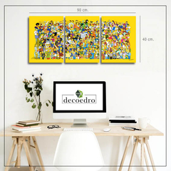 Cuadro Simpsons Familia - decoedro