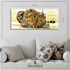 Cuadro Cheetah Ojos Azules - comprar online
