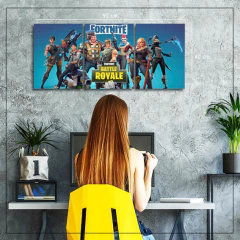 Cuadro Fortnite 01 Fondo Azul - comprar online