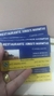 1000 Und de cartão de visita frente e verso colorida na internet