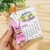 Mini calendário + 1 balinha (50 unidades) na internet