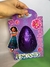 Ovo de Páscoa com maleta - personagens