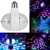 Lampara LED Giratoria Doble Multicolor Boliche Fiesta