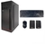 Gabinete + Kit (Teclado + Mouse + Parlantes USB) Dinax (Incluye Fuente) | GB-KIT001 en internet