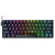 Teclado Mecanico Gamer Redragon LEDs RGB USB TIpo C 60% Switch Red | DRAGONBORN - comprar online