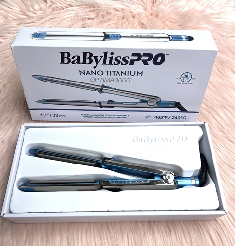 Planchita Alisadora Óptima 3000 Nano Titanium Babylisspro