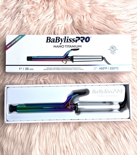 Buclera Rizadora BabylissPro Nano Titanium