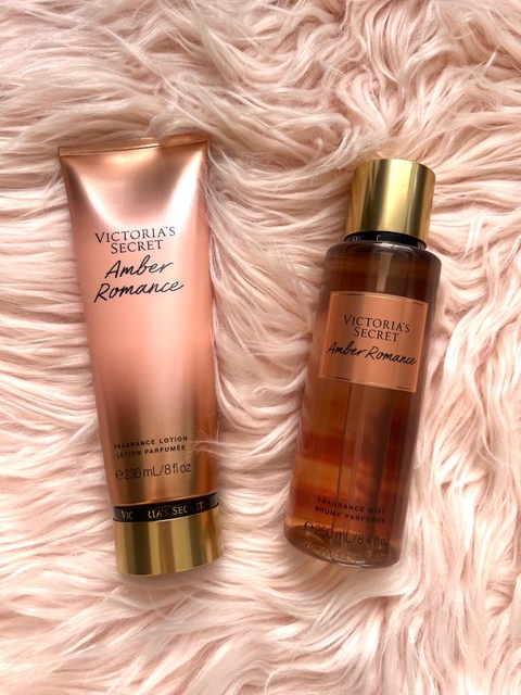 Victoria´s Secret Amber Romance Hidratante Corporal + Body Splash