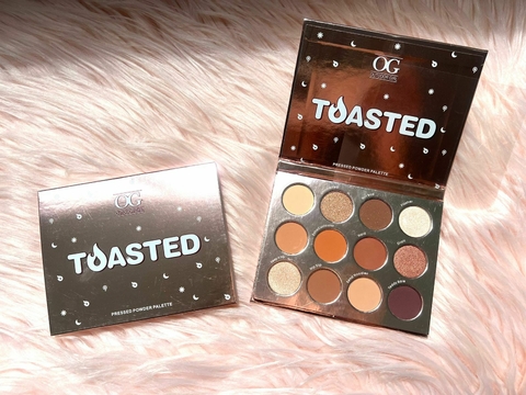 Paleta de Sombras Importada OG Toasted 12 Colores