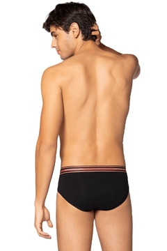 Kit com 2 Cuecas Adulto Slip Algodão Lupo - comprar online
