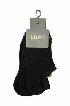 Kit com 3 Pares Meia Soquete Adulto Sortidas Lupo Sport - loja online