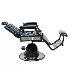 Cadeira Silver Hawk Barbearia Preto Olimpo - Kixiki na internet