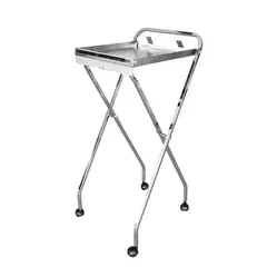 Carrinho Auxiliar Tintura Kolor Kixiki - Cromado