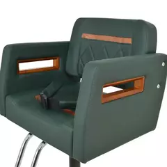 Cadeira Malbec Barbearia Infantil Preta - Hidráulica - Kixiki na internet