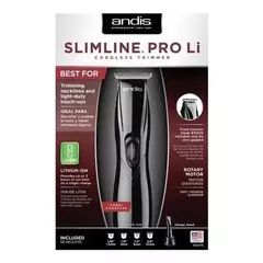 Máquina de Acabamento SlimLine Andis EUA (Black)