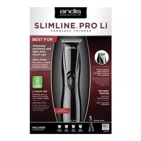 Máquina de Acabamento SlimLine Andis EUA (Black)