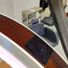 Console Eco Glow Simples - Salão & Barbearia - Kixiki