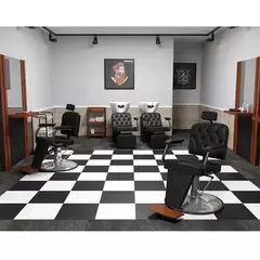 Imagem do Cadeira Barber Boss Preto Olimpo Kixiki