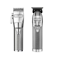 Kit 2 Máquinas BabyLiss Pro Silver - Corte + Acabamento