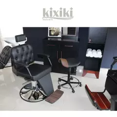 Cadeira Barber Boss Preto Olimpo Kixiki - loja online