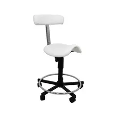 Cadeira Mocho Sela com Encosto Kixiki - Preto Olimpo - comprar online