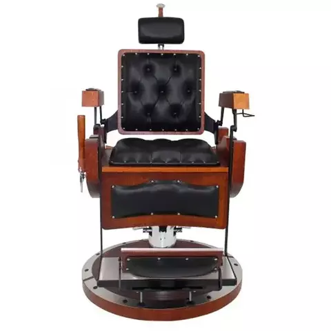 Cadeira Barbearia Viking Kixiki - Preto Olimpo