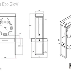 Console Eco Glow Simples - Salão & Barbearia - Kixiki - comprar online