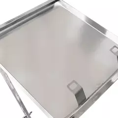 Carrinho Auxiliar Tintura Kolor Kixiki - Cromado na internet