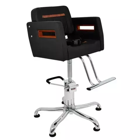 Cadeira Malbec Barbearia Infantil Preta - Hidráulica - Kixiki