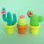 Borracha Cacto / Cactus / Papelaria / Cactos Fofa / Material Escolar - Tilibra