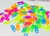 Clips Colorido Plástico Pastel e Neon N.2 com 100 unidades Radex - Zark Papelaria l Papelaria Fofa