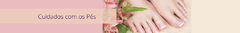 Banner da categoria Cuidados com os pés
