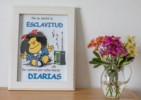 CUADRO VINTAGE MAFALDA