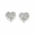 TAPA MAMILOS DE STRASS CORAÇÃO - comprar online