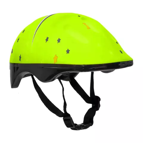 CAPACETE INFANTIL STAR VERDE C/REG C/VISTA LIGHT